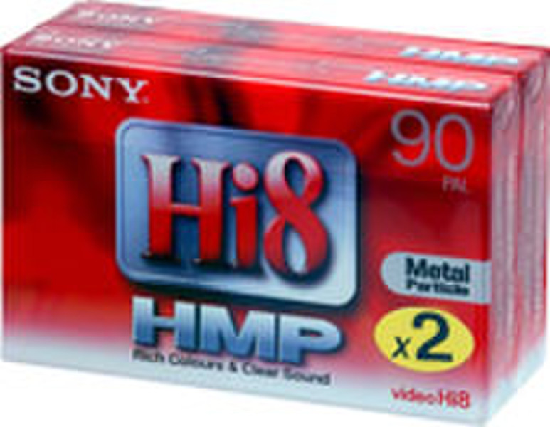 Sony 2P590HMP VIDCASS 8MM HI2P чистая видеокассета