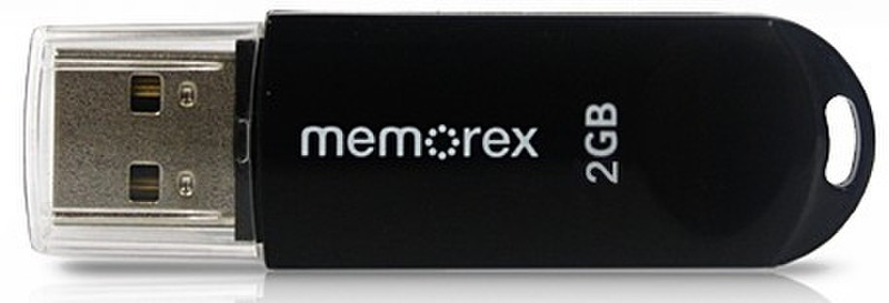Memorex Mini TravelDrive™ 2GB 2GB USB 2.0 Type-A Black USB flash drive