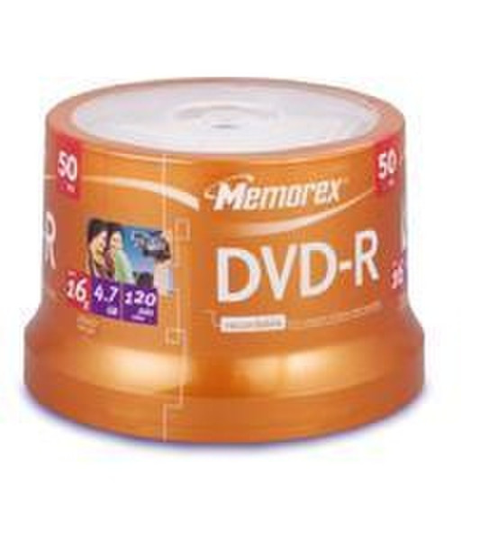 Memorex 16x DVD-R 4.7GB 50 Pack Spindle 4.7ГБ DVD-R 50шт