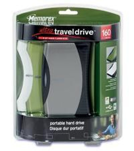 Memorex Ultra TravelDrive™ 160GB 2.0 160GB external hard drive