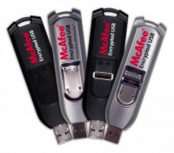 McAfee USB-BIOX-2GBPFA 2GB USB 2.0 Typ A USB-Stick