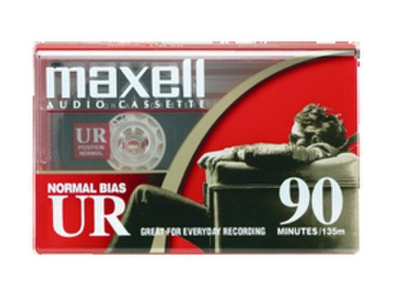Maxell UR 90 Audio cassette 90min 2Stück(e)