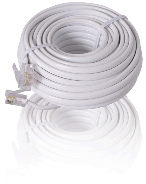 Profoon MOD-K150 15m White telephony cable