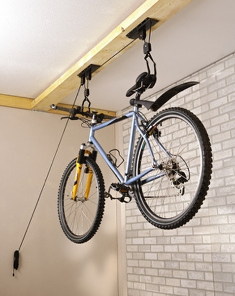 Mottez B128P Indoor bicycle holder Schwarz Fahrradhalter