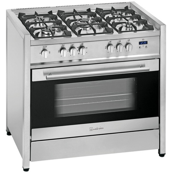 Meireles G110XNAT Freistehend Gas hob A Edelstahl Küchenherd