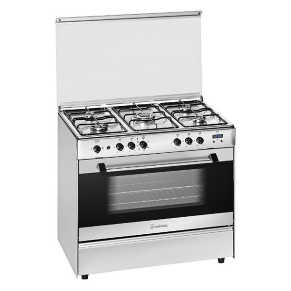 Meireles G 911 X NAT Freistehend Gas hob A Edelstahl