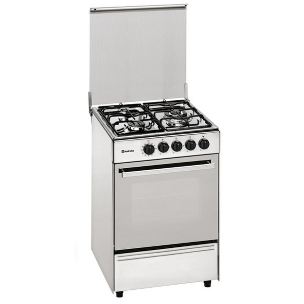 Meireles G 2302 DV X NAT Freistehend Gas hob Edelstahl