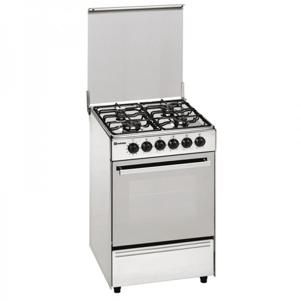 Meireles G 2402 V X NAT Freistehend Gas hob Edelstahl