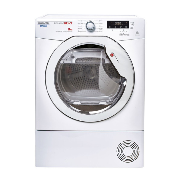 Hoover ODNC D 813B-37 freestanding Front-load 8kg B White tumble dryer