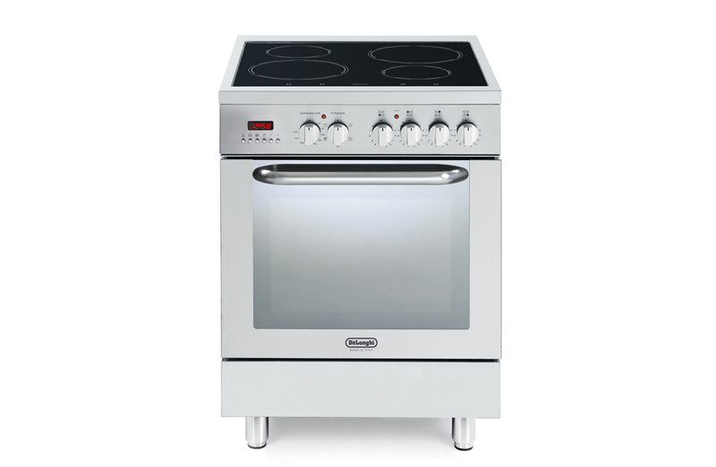 DeLonghi DEMX 664 IN Freestanding Induction hob A Stainless steel cooker