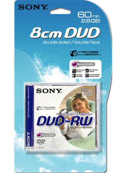 Sony DMW60-BT Blister of 1000x DVD-RW