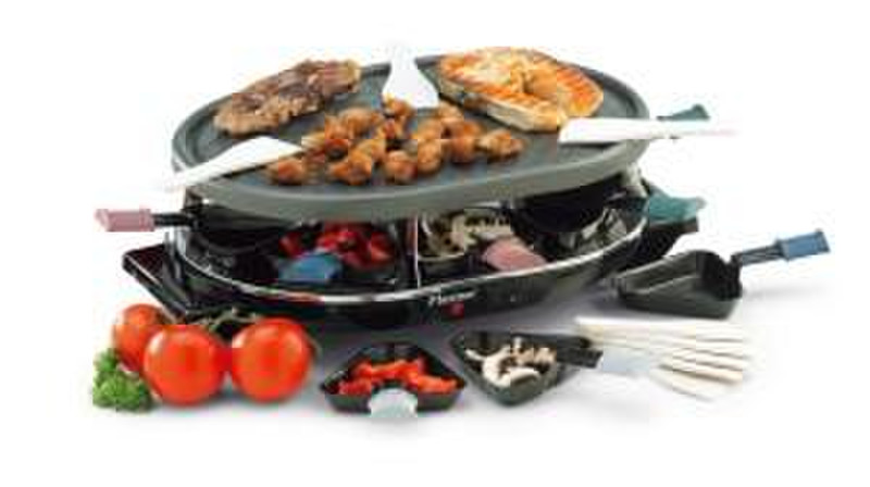 Bestron DRAC300 Raclette Party Grill 1500W Black