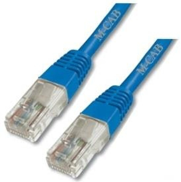 M-Cab CAT6 Netzwerkkabel UTP/PVC, 5.00m 5.00m Blue networking cable