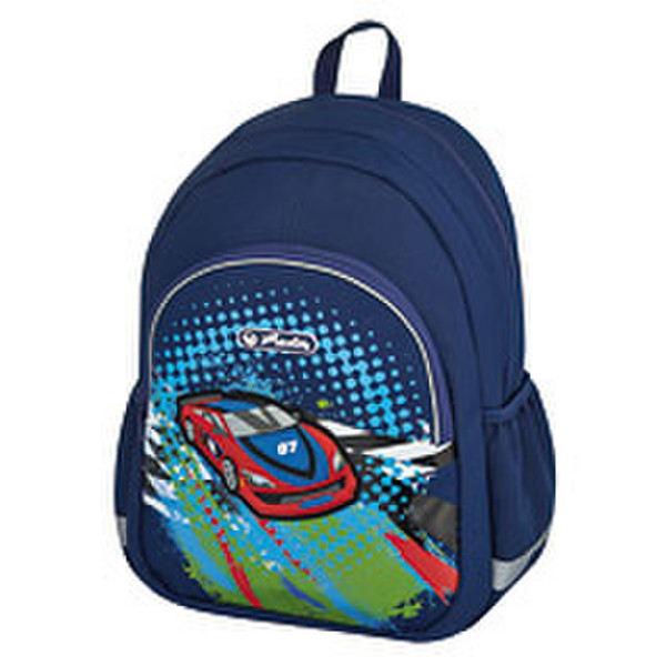 Herlitz Splash Boy School backpack Polyester Green,Red