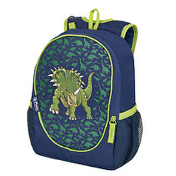 Herlitz Rookie Dino Мальчик School backpack Полиэстер Синий, Зеленый