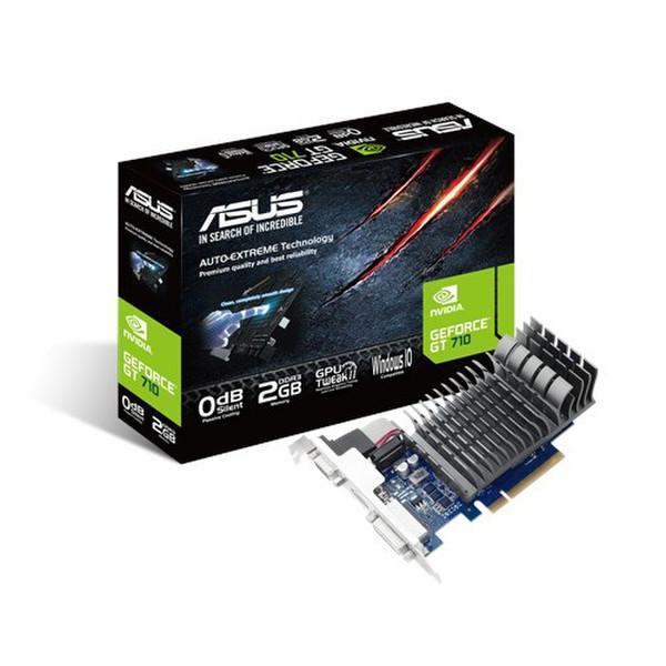 ASUS 710-2-SL-BRK GeForce GT 710 2ГБ GDDR3