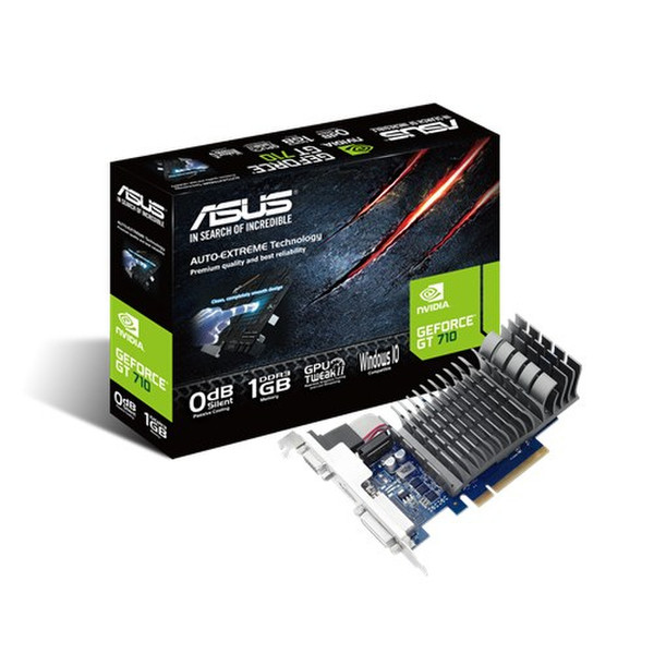 ASUS 710-1-SL-BRK GeForce GT 710 1ГБ GDDR3