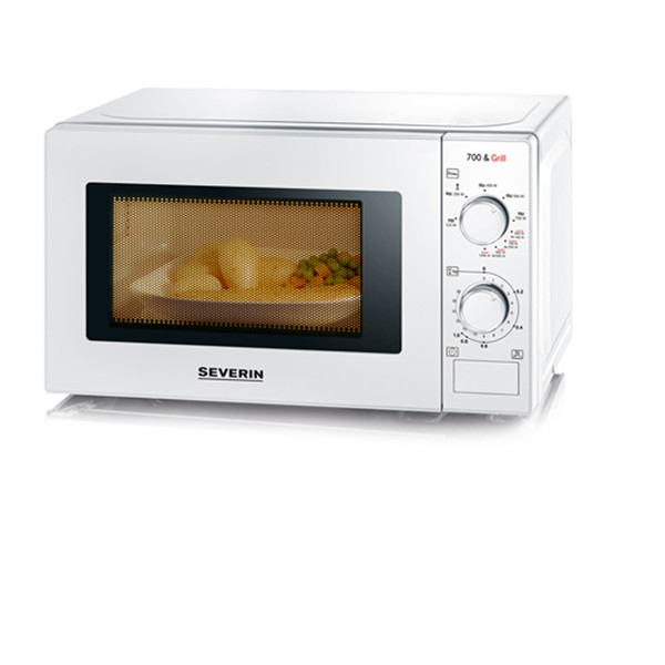 Severin MW 7891 Countertop 8L 700W White microwave
