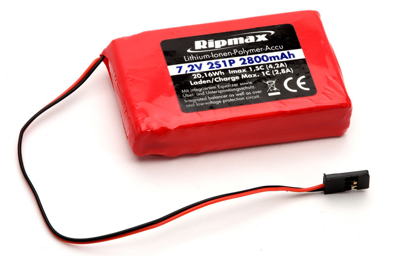 Ripmax O-FTB2S2800 Lithium Polymer 2800mAh 7.2V rechargeable battery