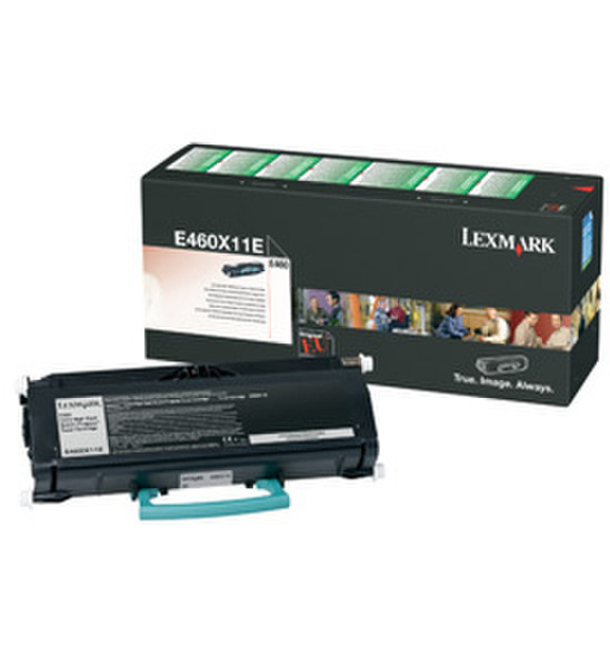 Lexmark E460X11E Картридж 15000страниц Черный тонер и картридж для лазерного принтера