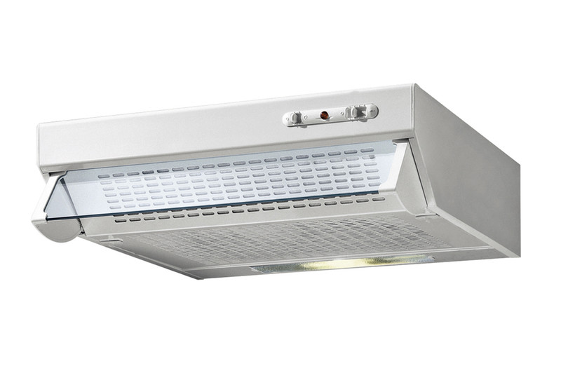 DeLonghi DCH6W Wall-mounted 250m³/h White cooker hood