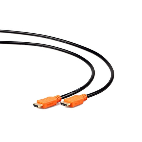 iggual PSICC-HDMI4L-15 4.5м HDMI HDMI Черный, Оранжевый HDMI кабель