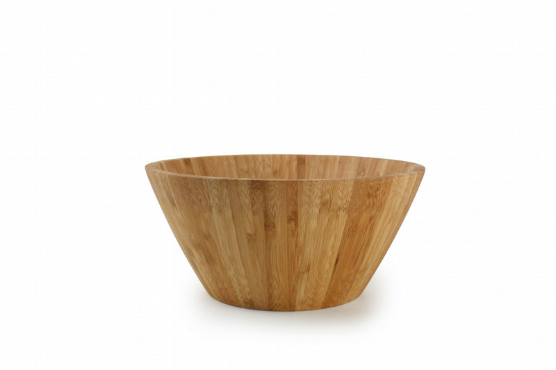 Aerts 709005 Round Bamboo Wood dining bowl