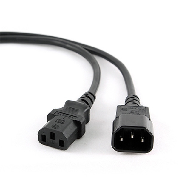 iggual PSIPC-189-VDE 1.8м Черный кабель питания
