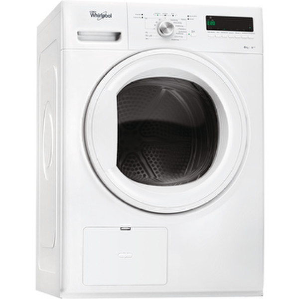 Whirlpool HDLX 80410 freestanding Front-load 8kg A+ White tumble dryer