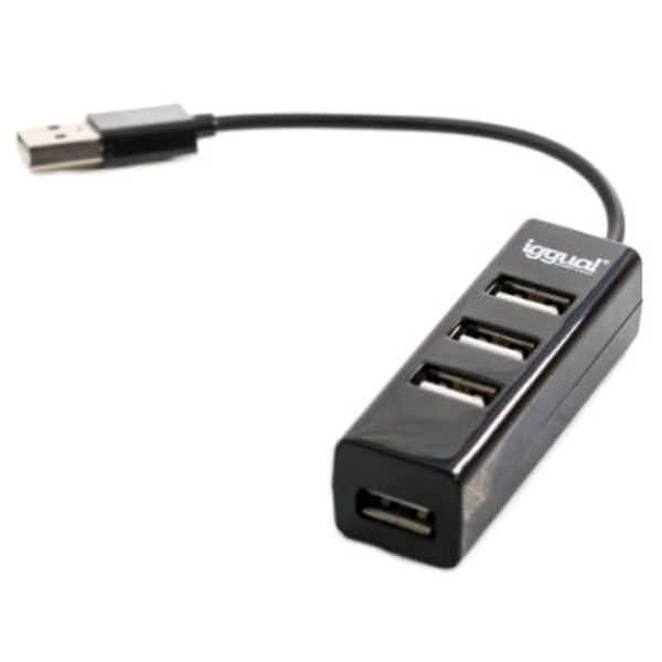 iggual PSI08943 USB 2.0 480Мбит/с хаб-разветвитель