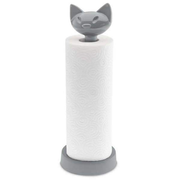 koziol Miaou Tabletop paper towel holder Grey