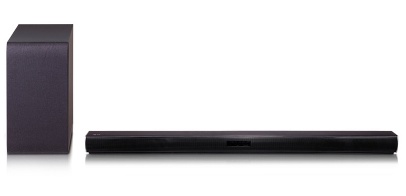 LG SH4 Проводной и беспроводной 2.1канала 300Вт Черный динамик звуковой панели
