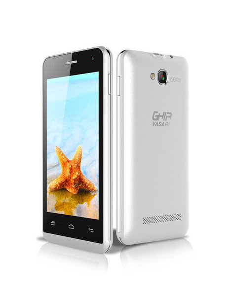 Ghia CEL-34 8GB White smartphone