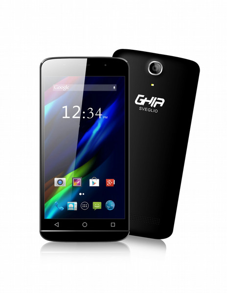 Ghia CEL-36 8GB Black smartphone