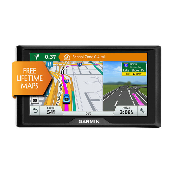 Garmin Drive 60LM Fixed 6.1" TFT Touchscreen 241g Black