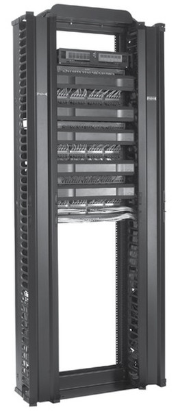 Hoffman EDR19FM45U Freistehend 45U Schwarz Rack