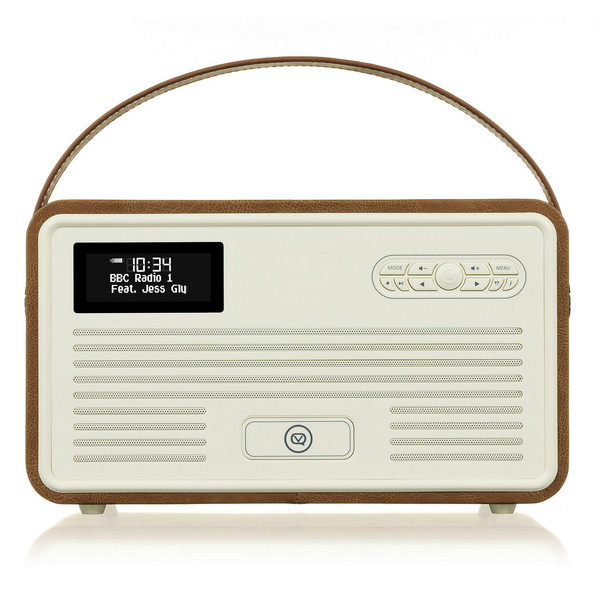 View Quest Retro Mk II Tragbar Braun Radio