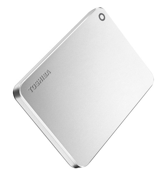 Toshiba Canvio Premium 1TB Micro-USB B 3.0 (3.1 Gen 1) 1000GB Metallisch, Silber Externe Festplatte