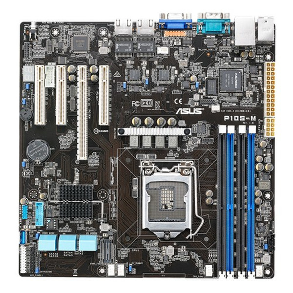 ASUS P10S-M Intel C232 Socket H4 (LGA 1151) Микро ATX материнская плата для сервера/рабочей станции