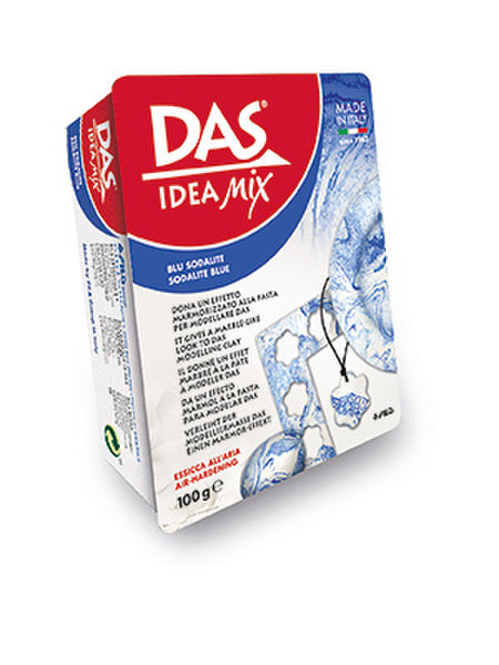 DAS Idea Mix Модельная глина 100г Синий 1шт