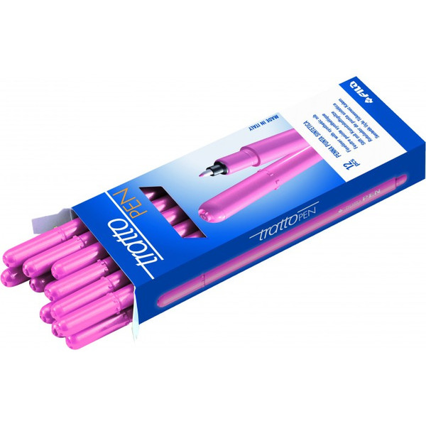 Tratto Pen Fine Розовый 12шт капиллярная ручка