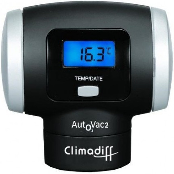 Climadiff CLI-AUTOVAC2 Black,Silver bottle stopper