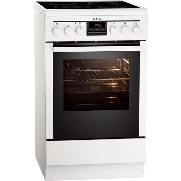 AEG 47095VD-WN Freestanding cooker Induktionskochfeld A Weiß Küchenherd