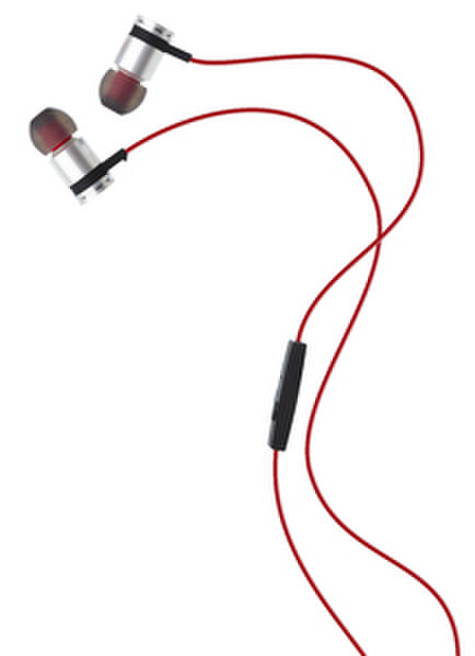 Verbatim 44400 Binaural In-ear Silver mobile headset