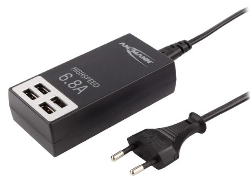 Ansmann 1001-0032 Indoor Black mobile device charger