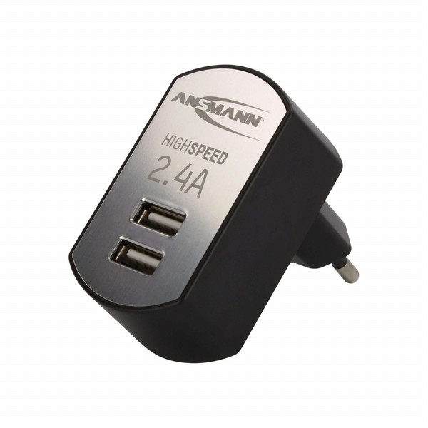 Ansmann 1001-0031 Indoor Black,Silver mobile device charger