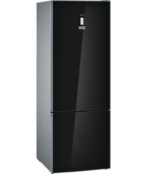 Siemens KG56FSB40 Отдельностоящий 375л 105л A+++ Черный холодильник с морозильной камерой