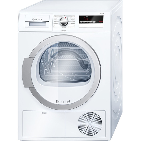 Bosch WTH85281NL freestanding Front-load 7kg A++ White tumble dryer