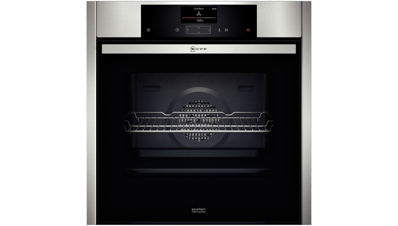 Neff BCS 2522 N MK Electric oven 71L A+ Black,Stainless steel