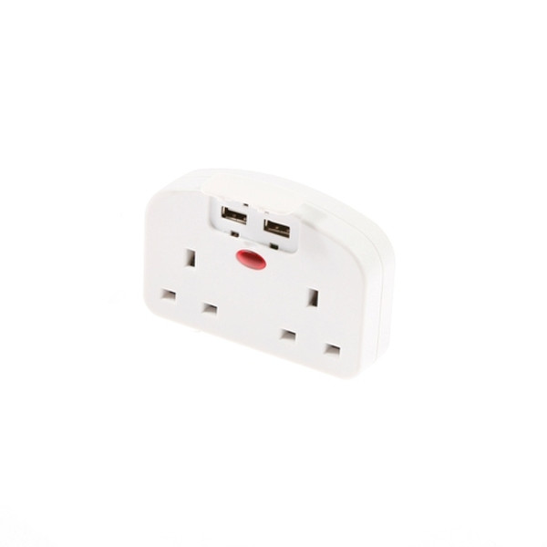 SMJ TUSAMC White power plug adapter